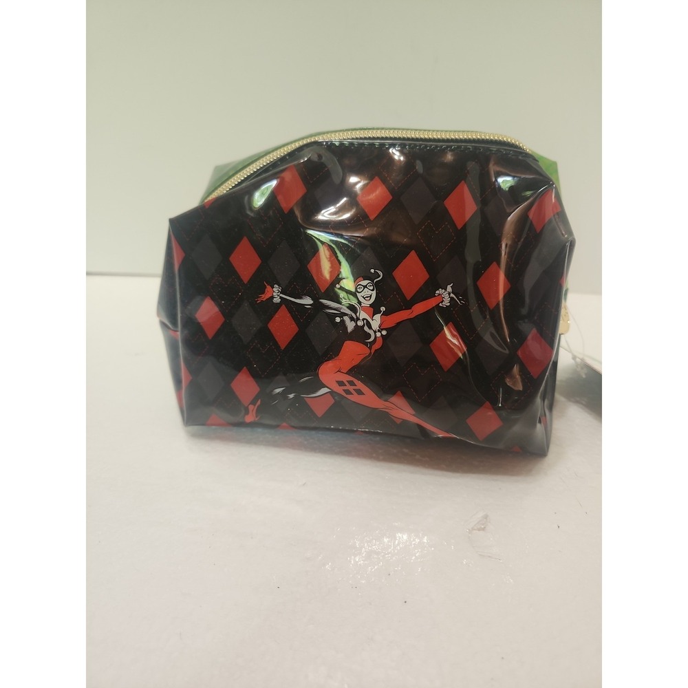 Revolution x DC Universe cosmetic bag 7 X 4‎ X 3 Inches Harley Quinn/Poison Ivy